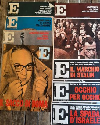1 - Riviste L’Espresso 1968–1969