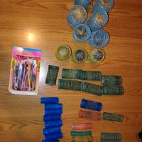 Bigodini per capelli assortiti vintage