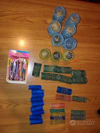 Bigodini per capelli assortiti vintage