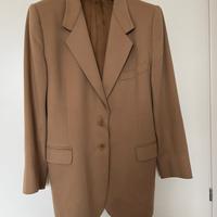 Blazer lungo, cashmire e lana tg44