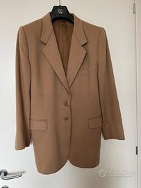 Blazer lungo, cashmire e lana tg44