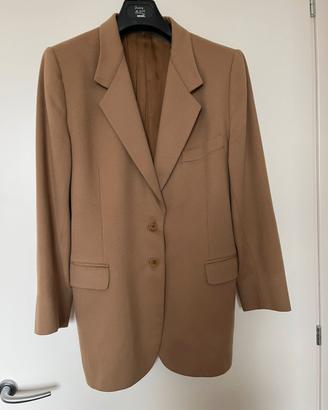 Blazer lungo, cashmire e lana tg44