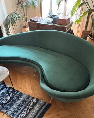 Divano design moderno curvo -stile unico raffinato