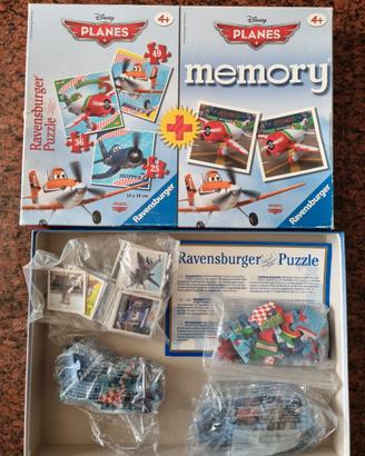 Disney Planes 3 Puzzle + 1 Memory Ravensburger