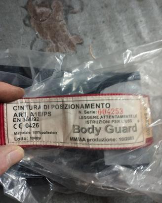 CINTURE DI POSIZIONAMENTO ED IMBRACATURE