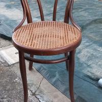 Set 6 sedie Thonet originali primi ’900 legno curv