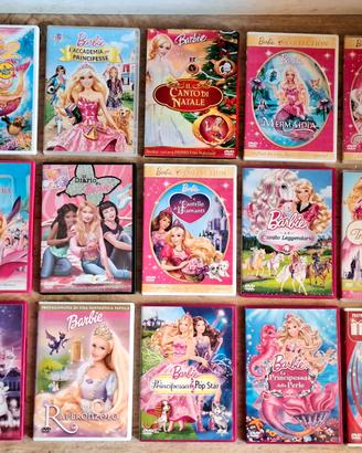 Collezione completa 16 Dvd Barbie
