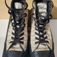RARE CONVERSE ALL STAR VINTAGE BLACK & SILVER