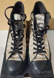 RARE CONVERSE ALL STAR VINTAGE BLACK & SILVER