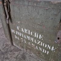 Cassa per munizioni in legno della ww2