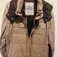 Piumino in flanella con cappuccio estraibile