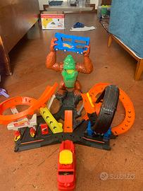 Pista macchine hotwheels