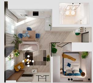 Elegante bilocale a Saronno