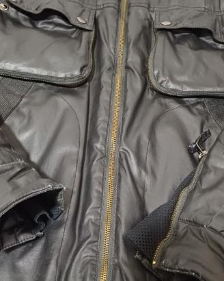 Giubbotto eco materiale Pirelli foderato stoffa