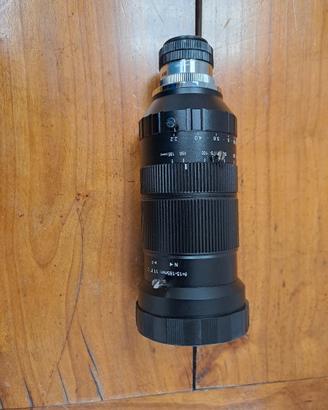 Obiettivo zoom C-Mount 15-185mm f/2.2