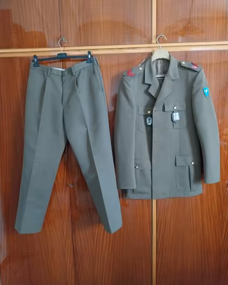 Uniforme completa Esercito italiano Paracadutisti