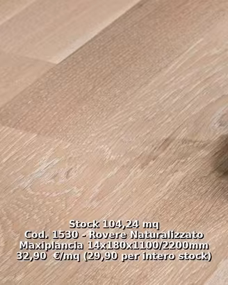 Parquet Tavola Grande Prefinito Incastro Click