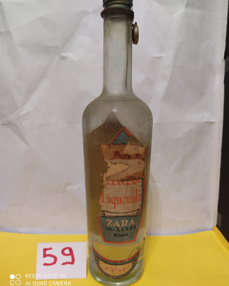 Bottiglia da collezione