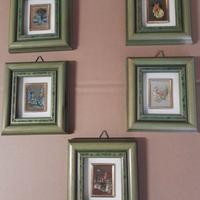 QUADRI DI OPERE IN MINIATURA