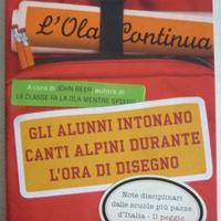 L'ola continua - Gli alunni intonano canti alpini