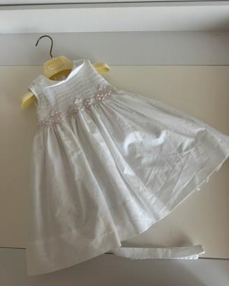 Abito vestito battesimo cerimonia neonata 9 mesi