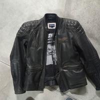 Giacca e guanti in pelle Triumph