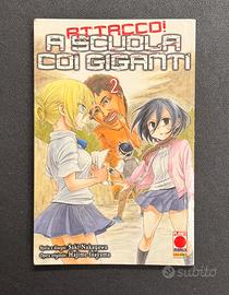 ATTACCO! A Scuola Coi Giganti Vol.2 PRIMA EDIZIONE