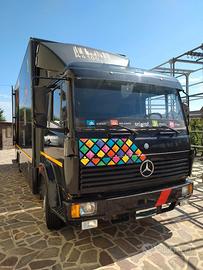 Autocarro per trasporto cose con sponda da 10 q.li