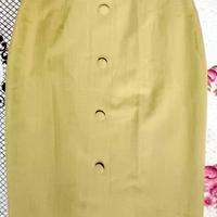 Gonna pencil skirt elegante (verde o beige)