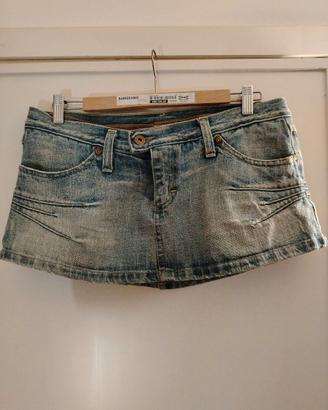 Minigonna jeans