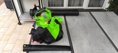 soffiatore foglie e aspiratore foglie Parkside con