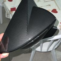 Calotta specchietti effetto carbonio per seat