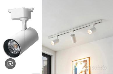 Pannelli controsoffitto lampade binari faretti led