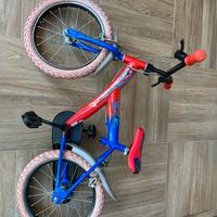 Bicicletta bici bambino spider man 16