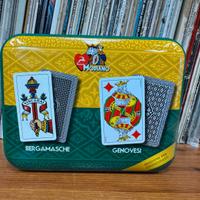 Mazzi di carte modiano bergamasche e genovesi