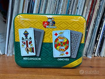 Mazzi di carte modiano bergamasche e genovesi