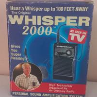 Whisper 2000 radio vintage