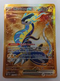 Carta Pokémon miraidon Ex Gold