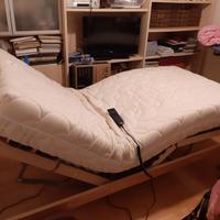 LETTO RETE MOTORIZZATA E MATERASSO MEMORY