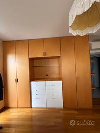 Armadio comodini e letti