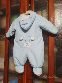 Pagliaccetto invernale neonato