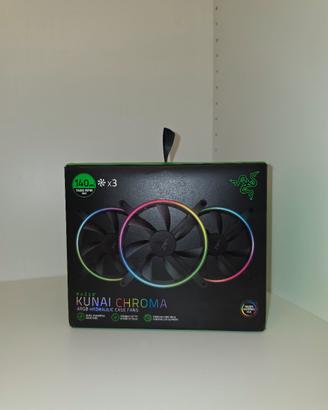 Pack 3 ventole Razer Kunai Chroma ARGB 140mm