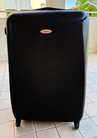 Valigia rigida grande Samsonite nera
