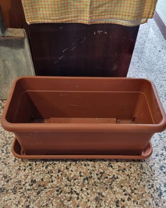 Vaso con sottovaso 