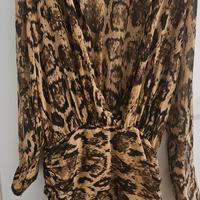 vestito leopardato