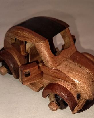 maggiolino in legno