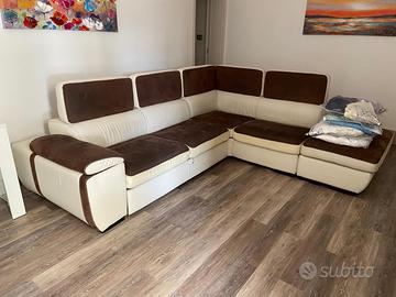 Divano letto 6 posti usato