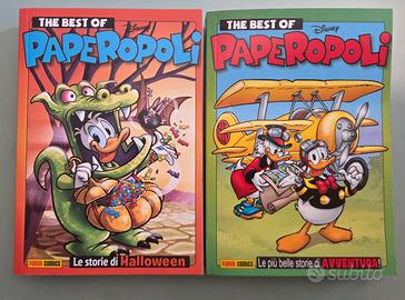 2 Volumi Disney The best of Paperopoli