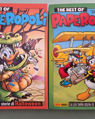 2 Volumi Disney The best of Paperopoli