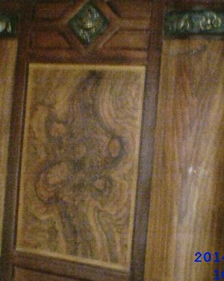 Letti antichi in metallo decorato - pannelli